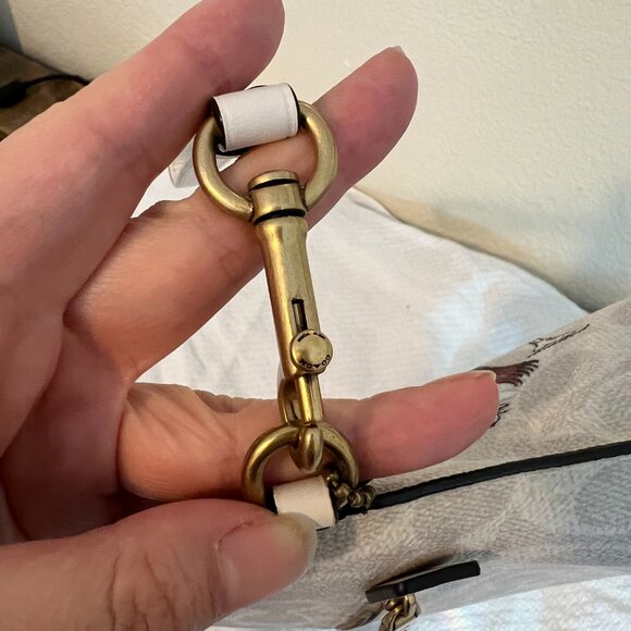 Coach Skating Skeletons Wristlet - Picture 5 of 16